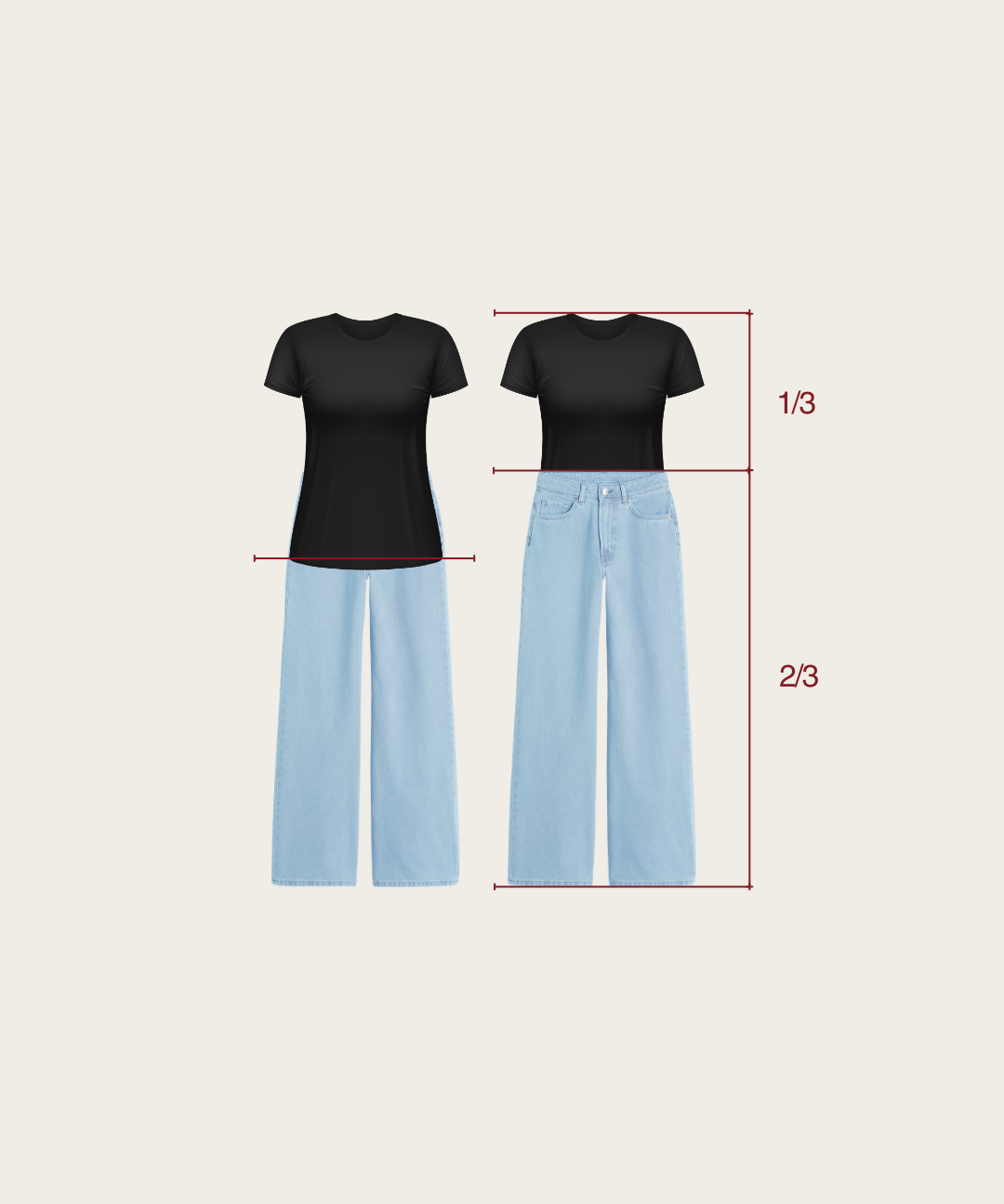 The 1/3 Rule Petite Girls Need to Know to Dress in Proportion