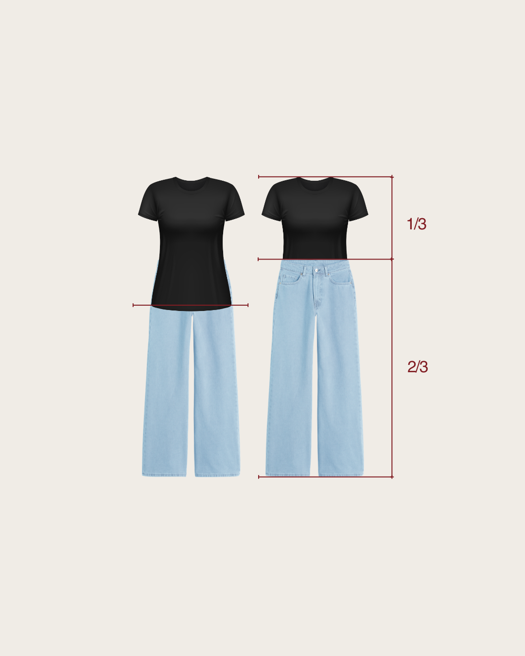 The 1/3 Rule Petite Girls Need to Know to Dress in Proportion